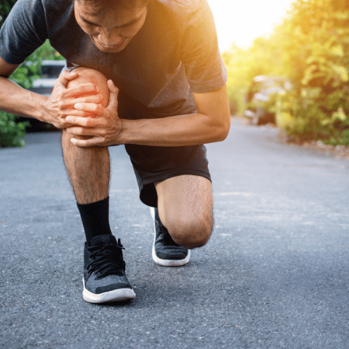 douleur hypertonique genou