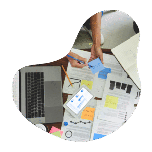 ordinateur et post it installation professionnelle synapkin