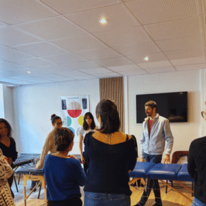 accompagnement Emmanuel bonnet en formation de kinésiologie